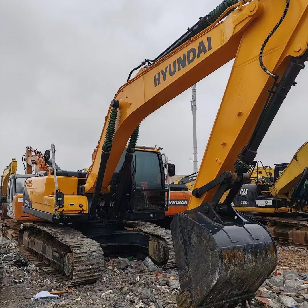 Original used hyundai 220 Crawler Excavator 22 ton Construction Machine From Korea Hyundai R220lc-9s Used Excavator