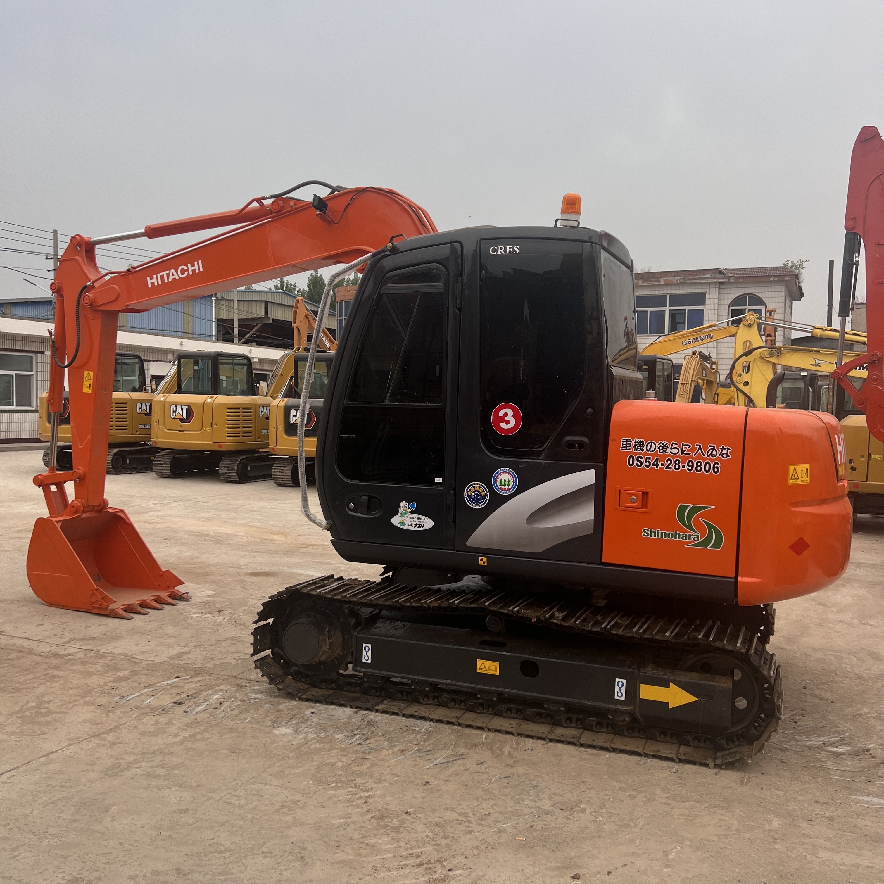 Used Hitachi 60 excavator Japan original ZAXIS60 second hand ZX60 small excavator ZX60 ZX70 ZX120 ZX130 ZX160 ZX200 ZX270