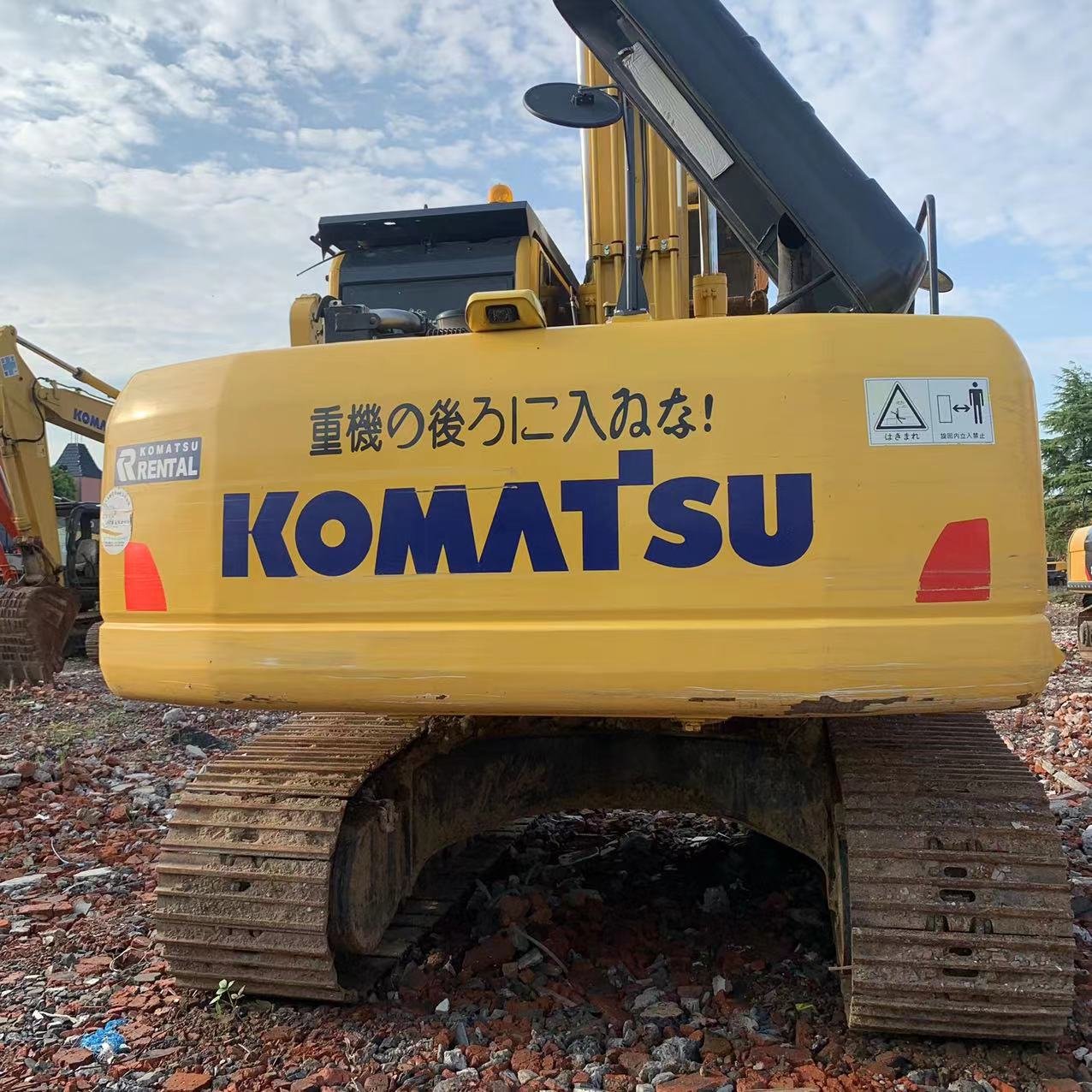 Komatsu Pc200 Excacaror Heavy Duty Equipment Construction Machine Used Excavator PC 200 Thumb Used Japan 2019 Provided 20 Ton JP