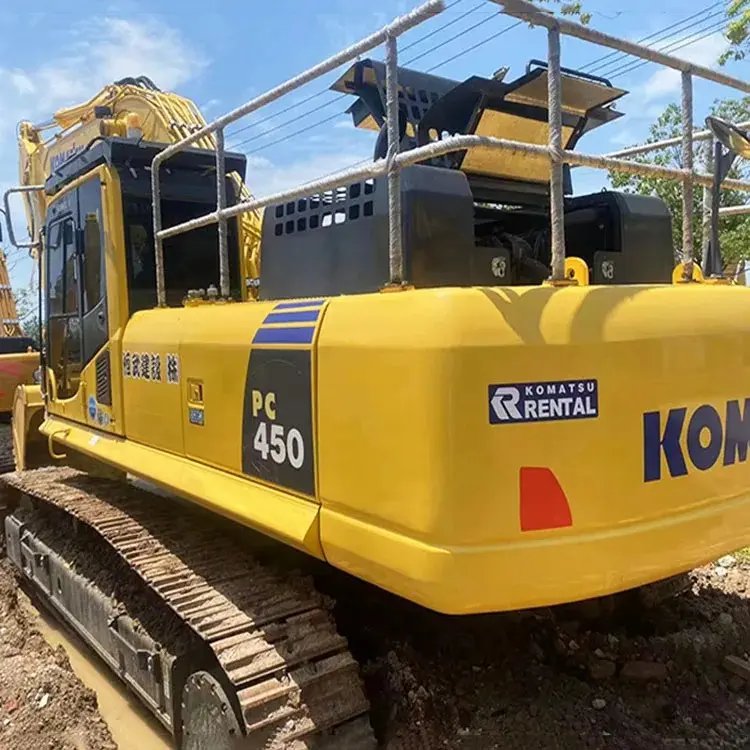 Japanese Original Famous Brand Efficient Komatsu Excavator Machine Used Machinery Komatsu PC450-8 Used Excavators for Sale