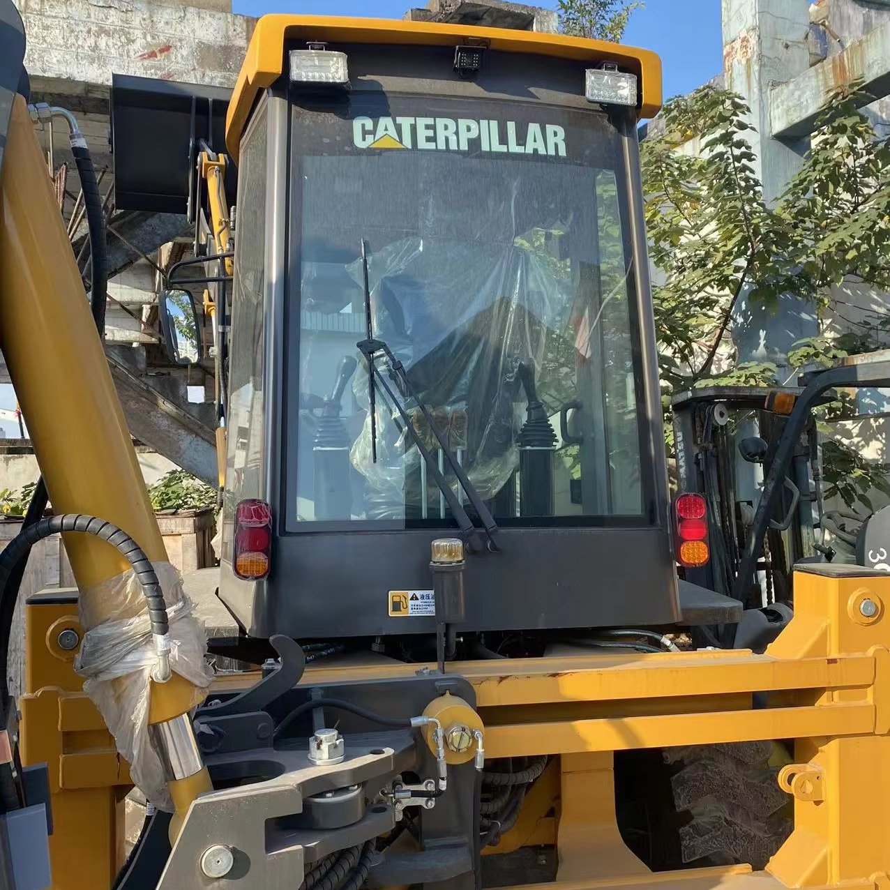 PENGJING CAT420F2 Used loader cat420f high quality used CAT Backhoe loader excavator 8 tons used construction machine