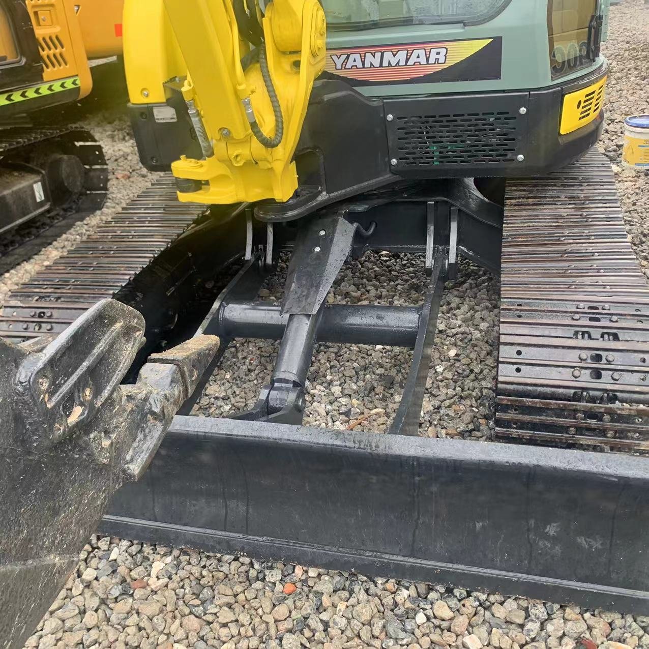 Used excavator YANMAR VIO55 5.5TON construction machinery second hand digger with low price for sale