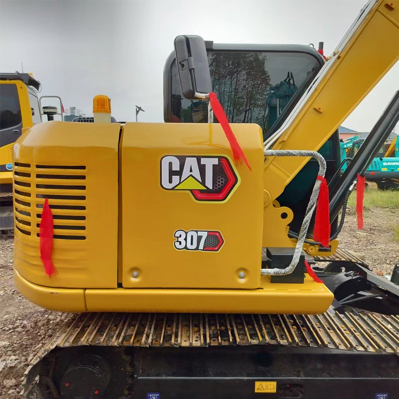 Used Mini Excavator Digger Machinery CAT307E Japanese Cheap Used CAT 307 Second Hand Crawler Excavator Construction Machine