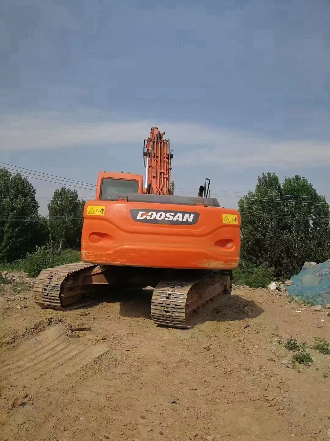Used Construction Machinery Supplier Doosan 25 tons Digger Escavator DX225-7 DX225LD Excavator for Sale