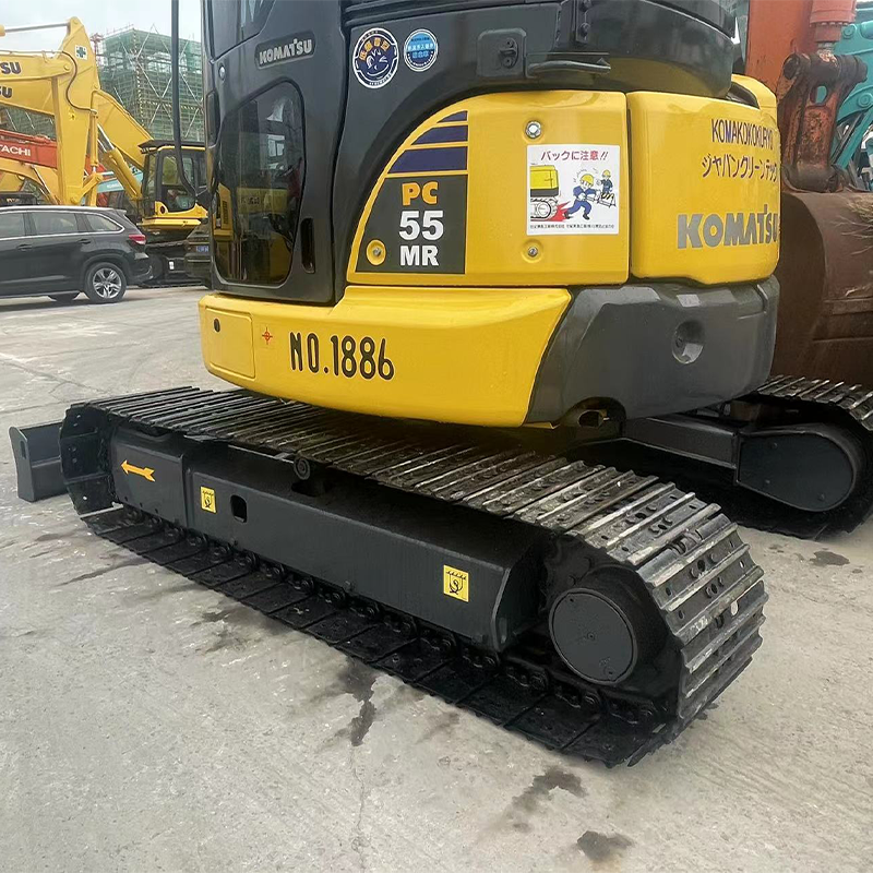 Excellent Condition Original Japan used komatsu pc55 excavator used small mini digger machine PC55MR PC55MR-2 for Engineering