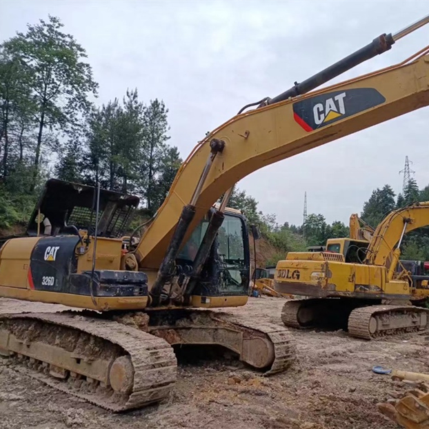 2017 Used Cat 26ton Caterpillar Excavator 326D Cheap Second Hand Machine 8ton Operating Weight Motor Gearbox Bearing Sale