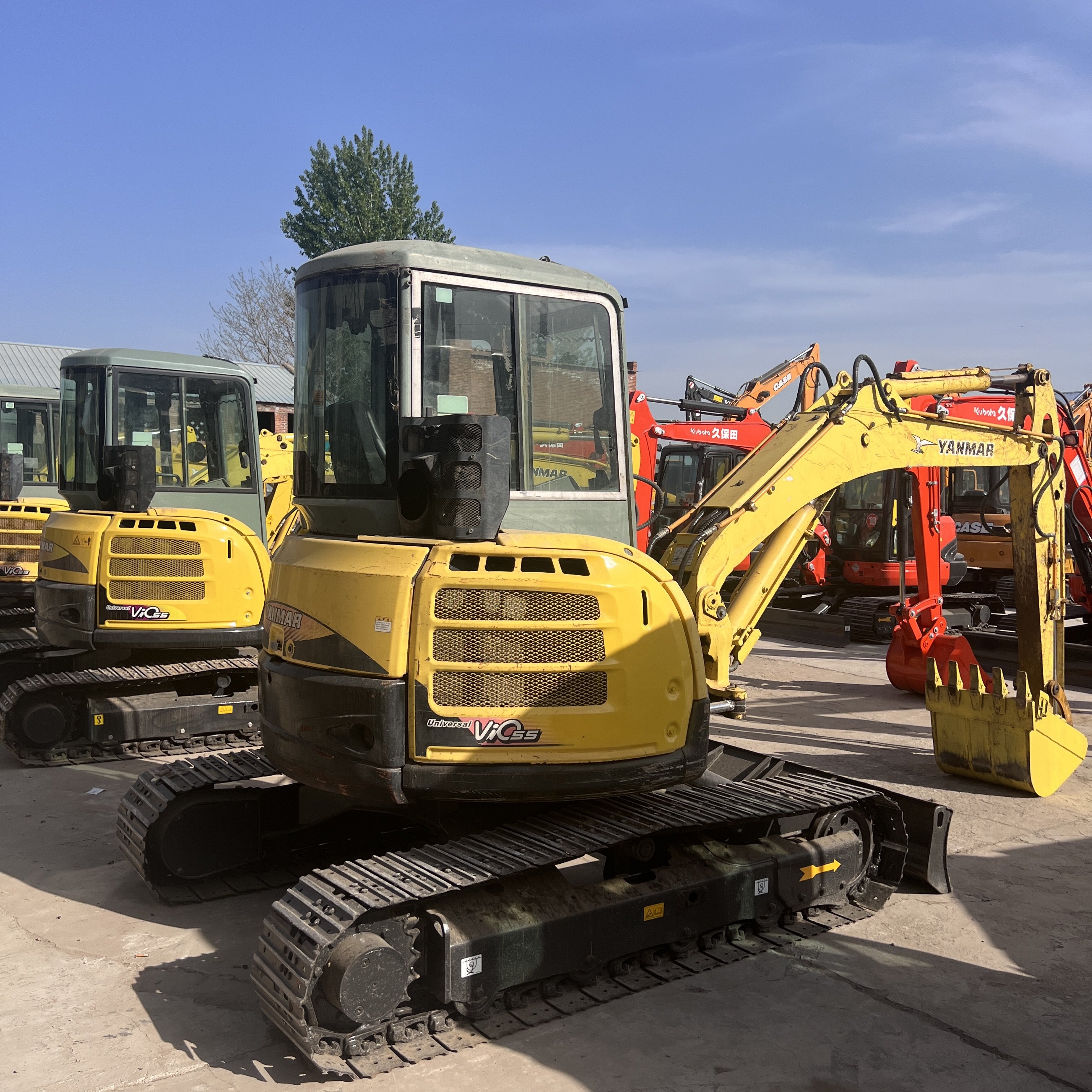 Used excavator YANMAR VIO55 High Performance Low Price Hot Selling Used YANMAR VIO55 mini excavator