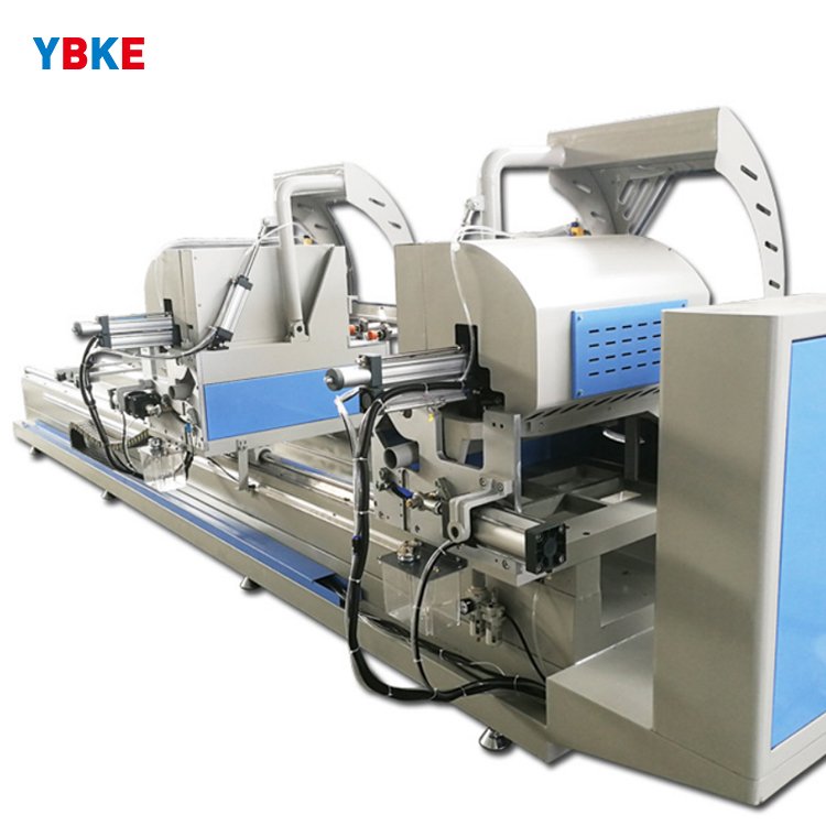 Double head cutting saw/Aluminium Doors Window Manufacturing Machine/Doors And Windows Machinery