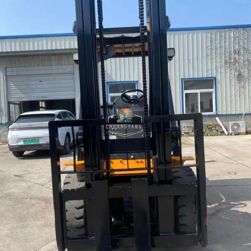 Used Hangzhou A35Z A30 Diesel Powered Forklift Manual Operation Secondhand with Core Components-Pump Gearbox ChinaDubai Sale