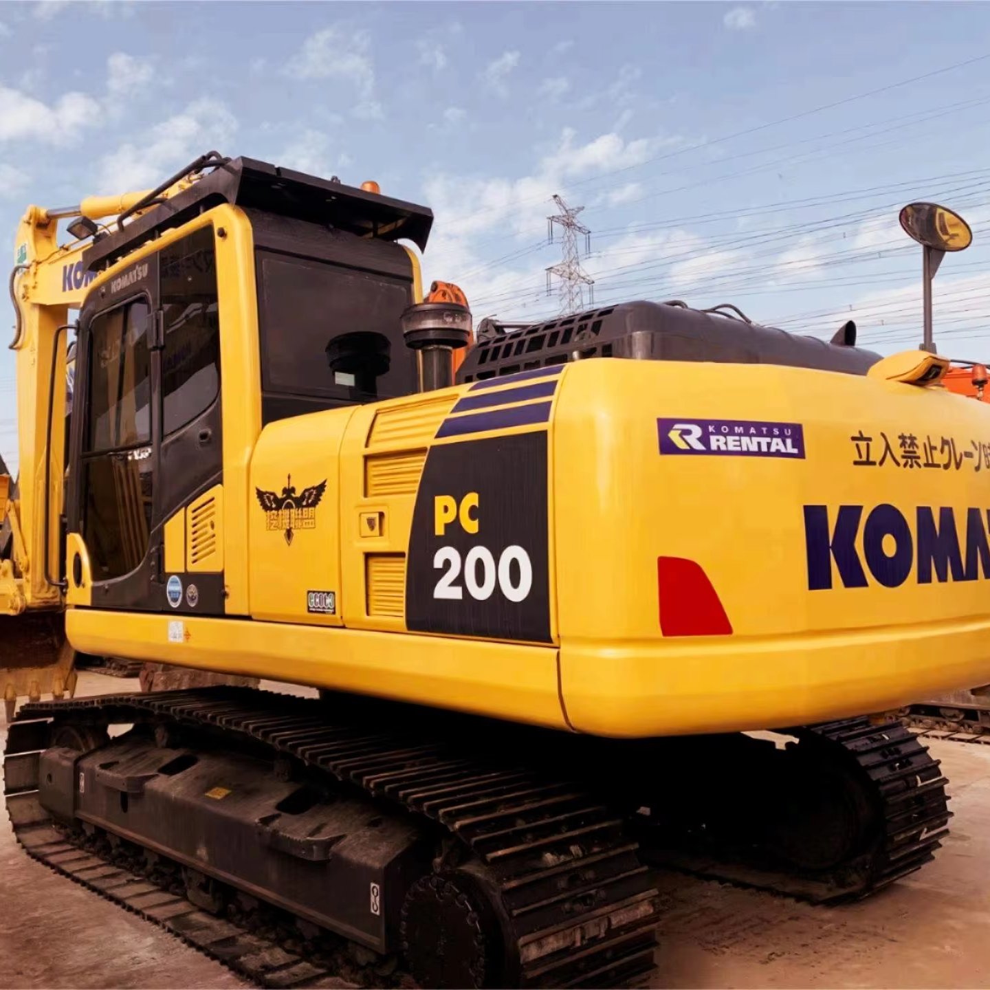 Original painting Komatsu PC200-8 used excavator komatsu excavator PC200-7 PC210-7 PC220-6 PC220-8 PC210-7 High quality