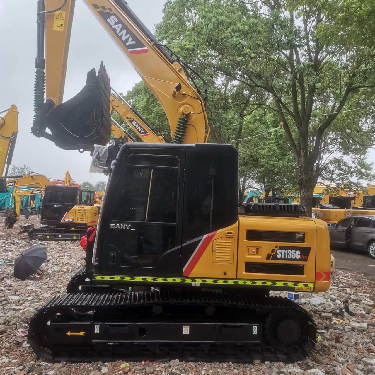 Second hand Sany sy135c excavator reasonable price reliable quality Multifunctional machine used SANY SY135C excavator