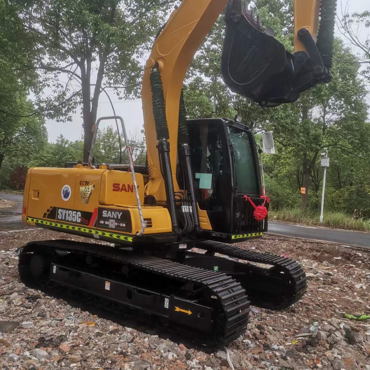 Second hand Sany sy135c excavator reasonable price reliable quality Multifunctional machine used SANY SY135C excavator