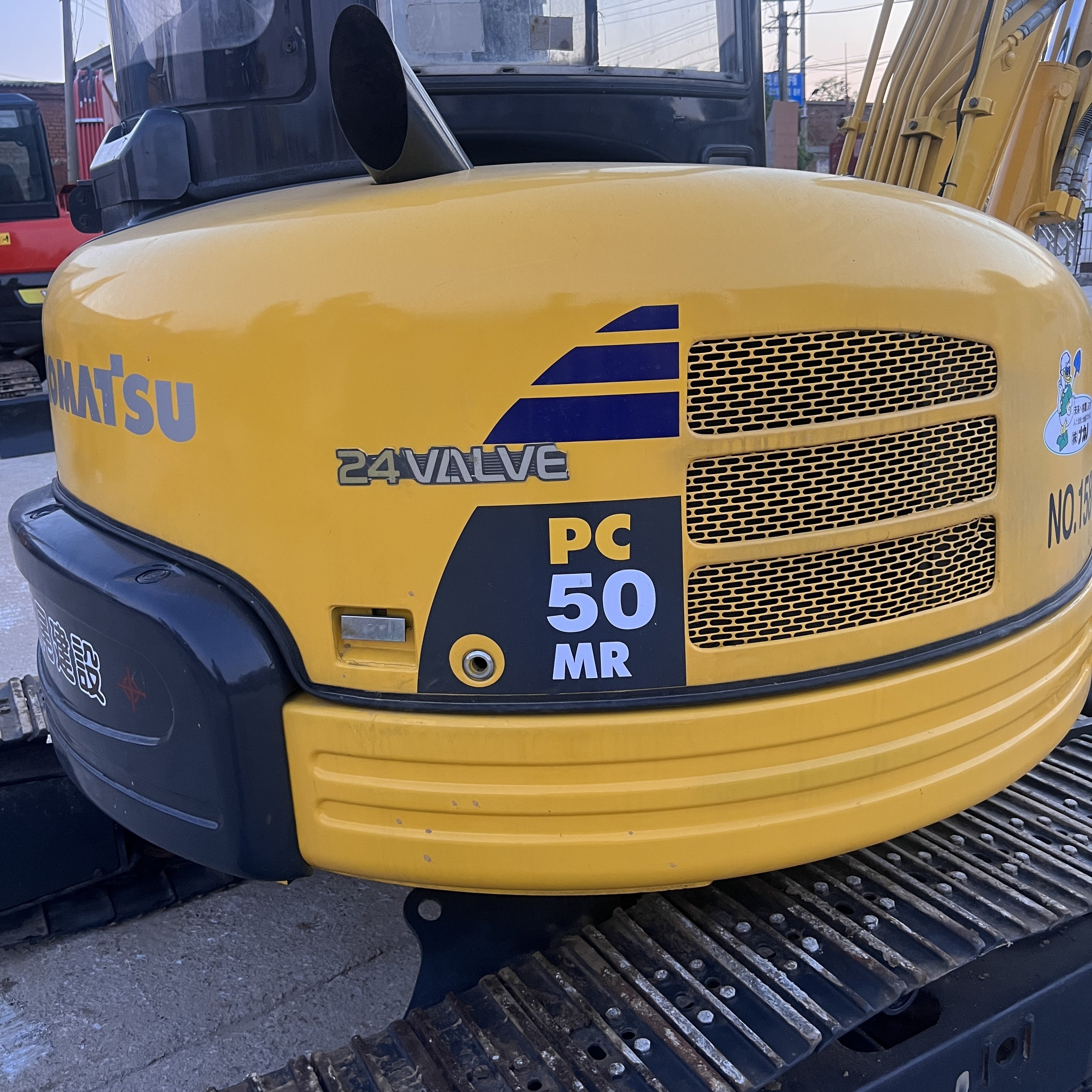 Original multifunctional micro used excavator Komatsu PC50 crawler excavator Komatsu PC50 with accessories for sale