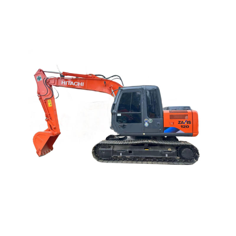 12ton used excavator multifunctional machine hitachi ZX120 Japan original high quality crawler digger for sale