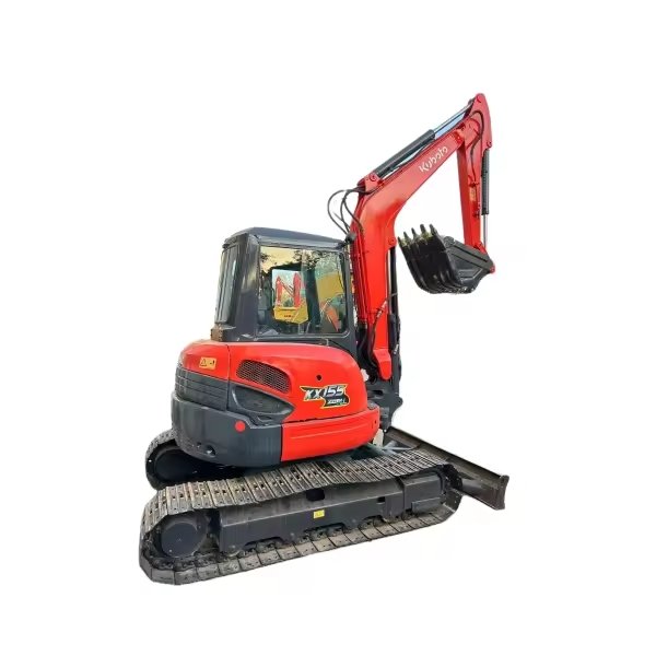 High Quality Used Kubota Kx155 5ton Excavator Kx155 U55 KX057 KX163 Construction Machine in Good Condition