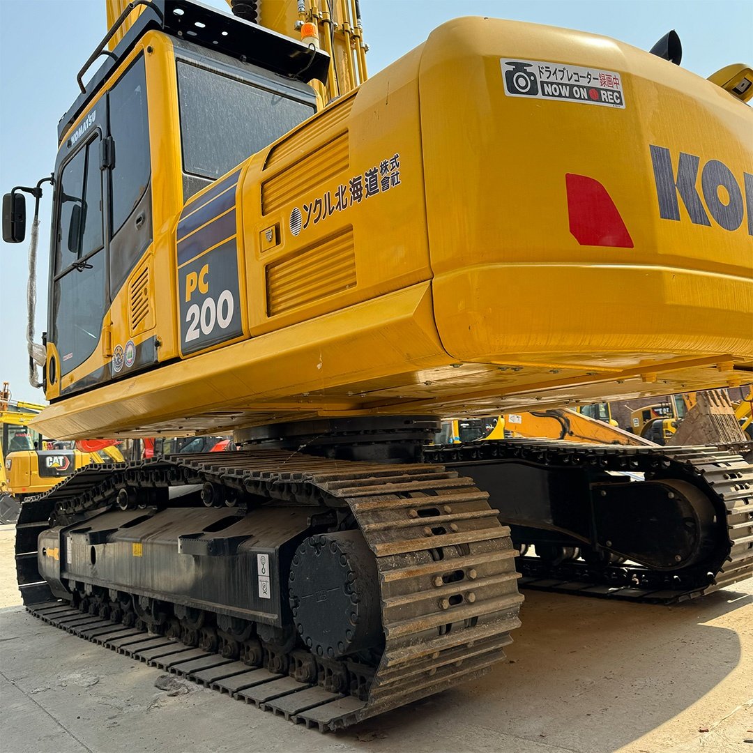 Retail Second hand digger Low fuel consumption Well-maintained Hot selling Used komatsu excavator PC200