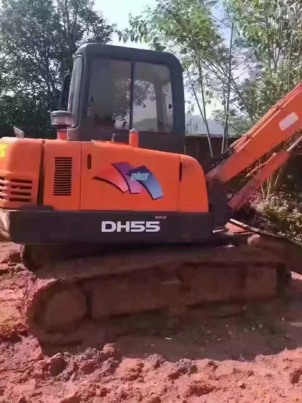 USED DOOSANN DH55 DH60 DH80 MINI CRAWLER CHEAP CONSTRUCTION EQUIPMENT EARTH-MOVING EXCAVATOR MACHINERY