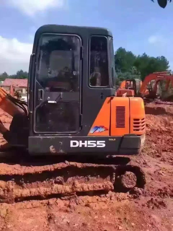 USED DOOSANN DH55 DH60 DH80 MINI CRAWLER CHEAP CONSTRUCTION EQUIPMENT EARTH-MOVING EXCAVATOR MACHINERY