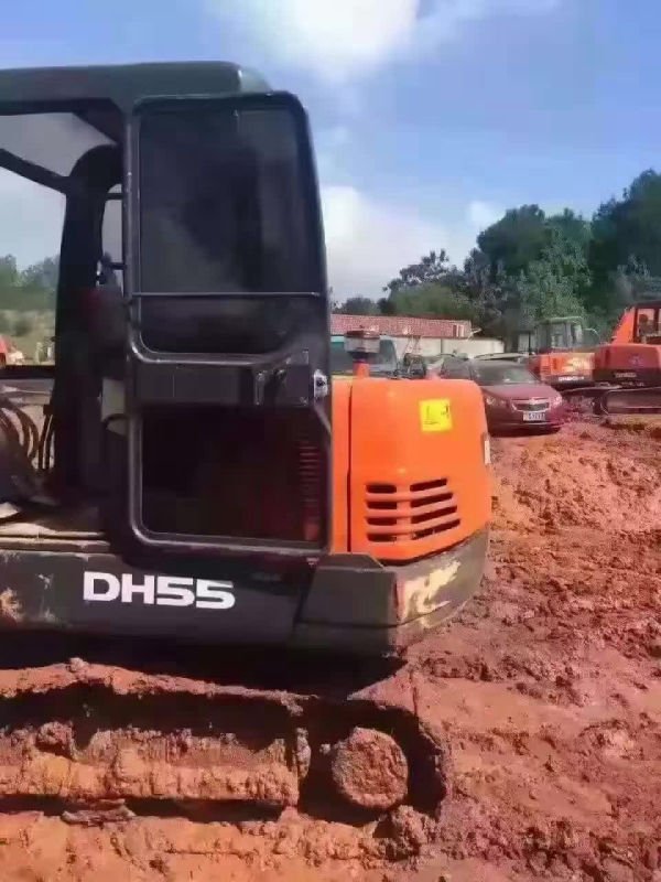 USED DOOSANN DH55 DH60 DH80 MINI CRAWLER CHEAP CONSTRUCTION EQUIPMENT EARTH-MOVING EXCAVATOR MACHINERY