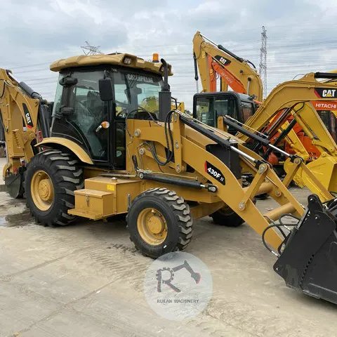 Original Japan CAT430F hydraulic used backhoe loader 99% new condition caterpillar 430