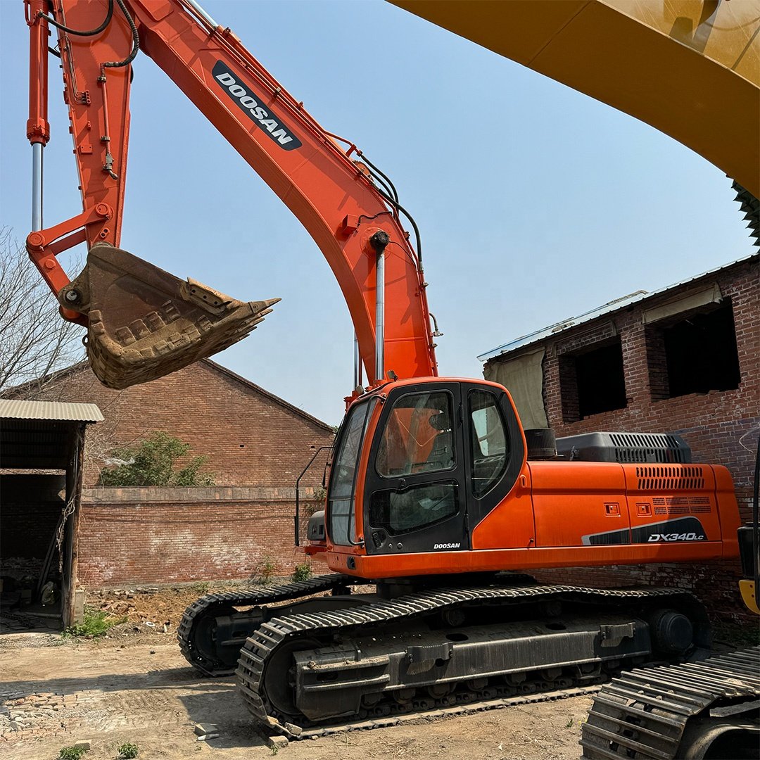 Used doosan dx340 Excavator 34ton Crawler Excavator With Good Condition dx340lc hot selling sale