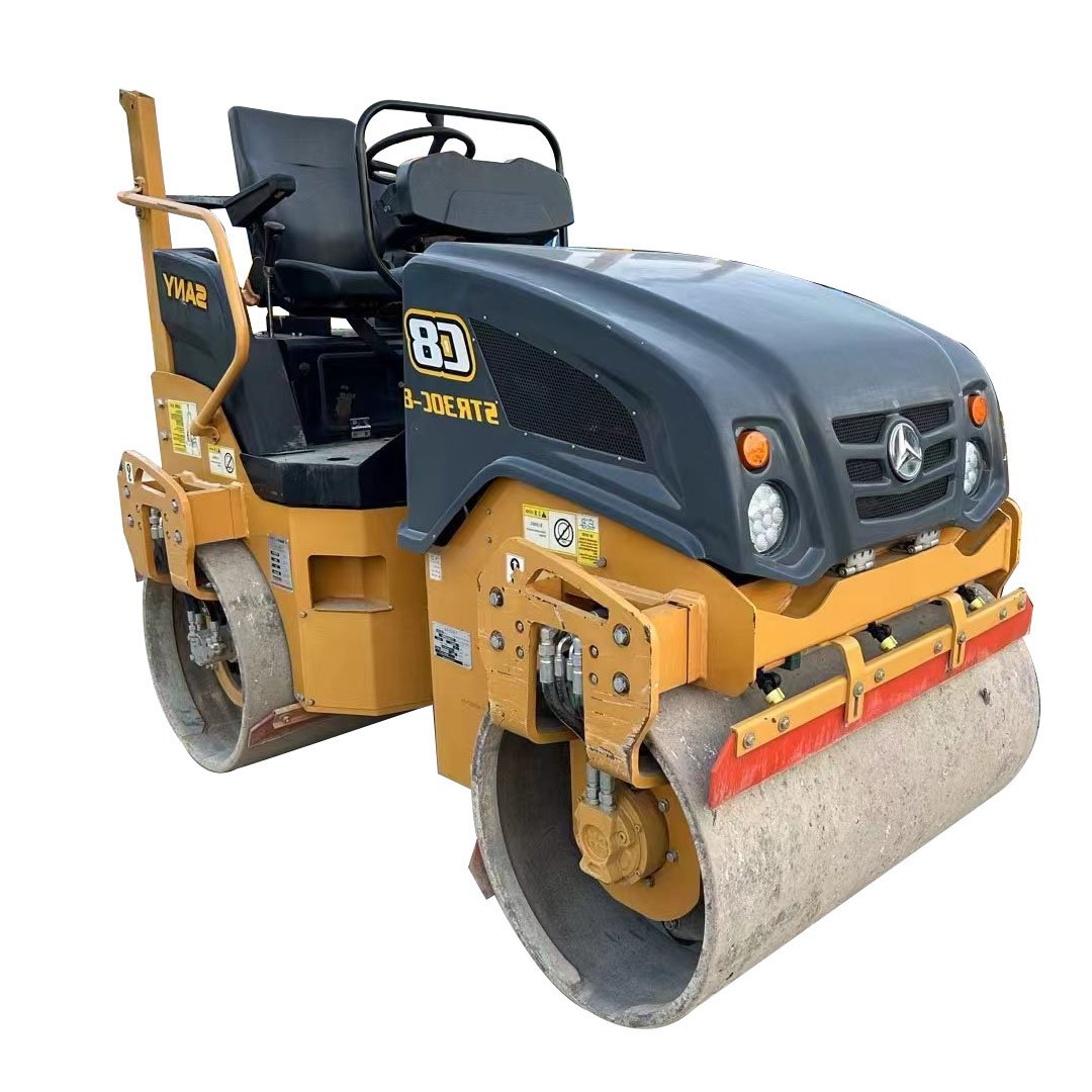 Flexible Operating Used SANY STR30C-8 Mini Double Drum Road Roller in Low Fuel Consumption Sany Str30c-8 YZC13C Road Compactors