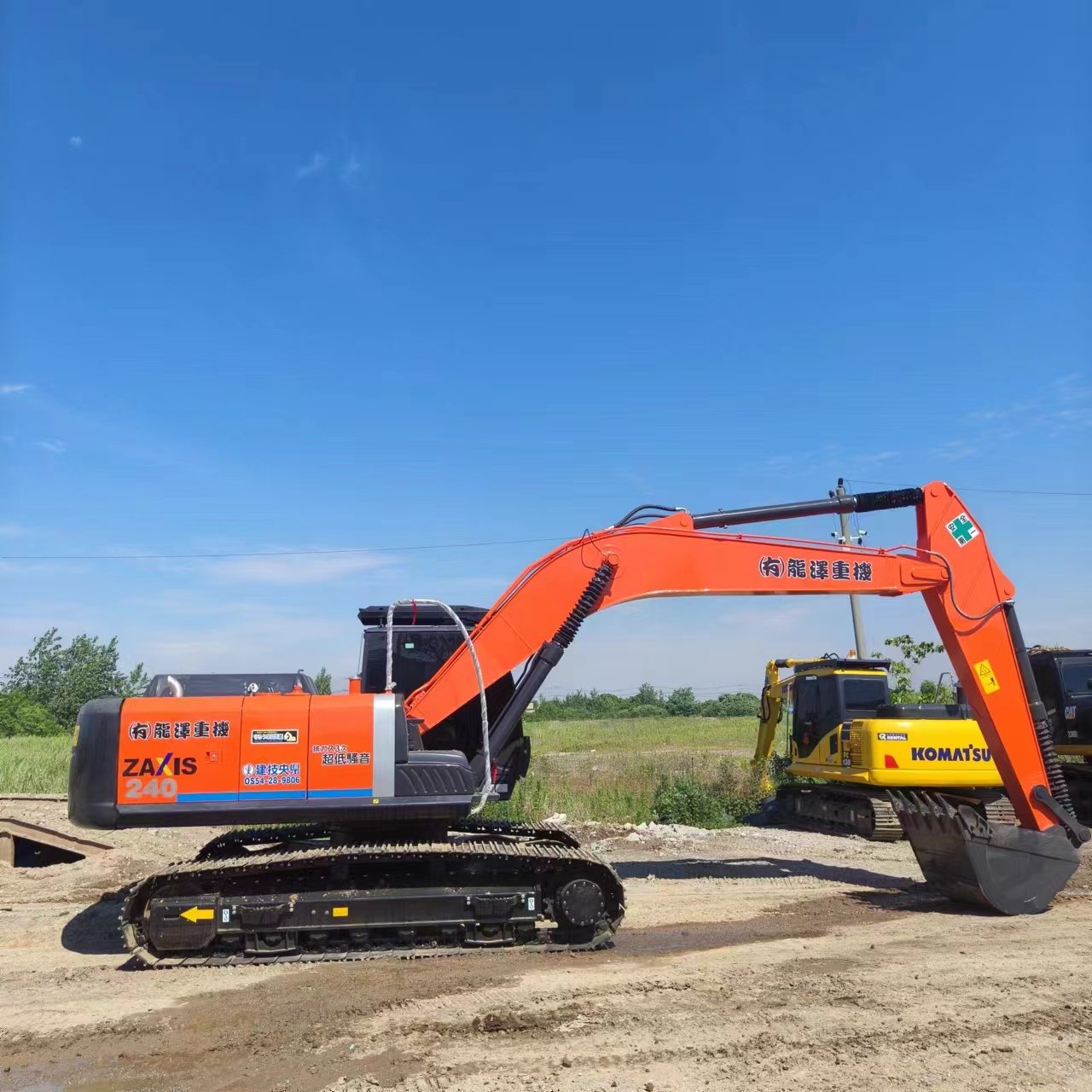 Used Excavator Hitachi ZX240 Japan Earth-moving Machinery Secondhand Hitachi ZX 240 Excavator For Sale