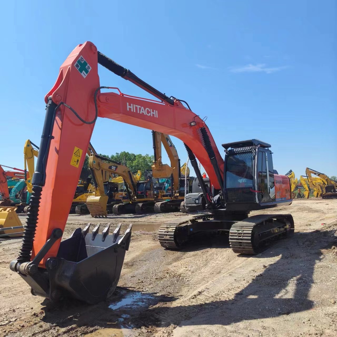 Used Excavator Hitachi ZX240 Japan Earth-moving Machinery Secondhand Hitachi ZX 240 Excavator For Sale