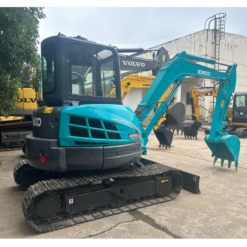 High quality good performance KOBELCO SK55SR excavator second-hand 5.5 ton EPA CE Japanese mini digging machine