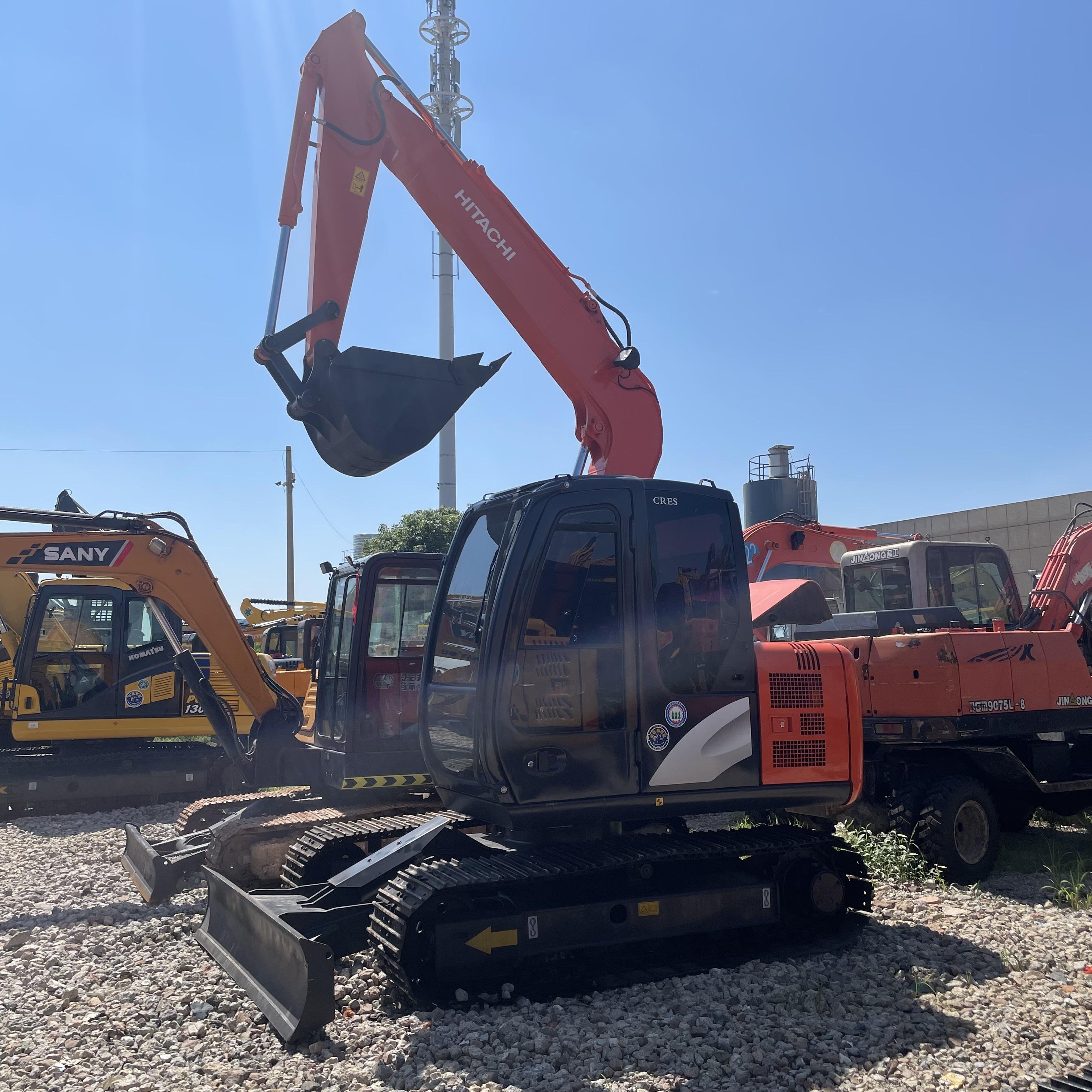 Used 7 Tons of Mini Hitachi ZX70 Excavator Hydraulic Construction Machinery Second hand Hitachi ZX70 Excavator