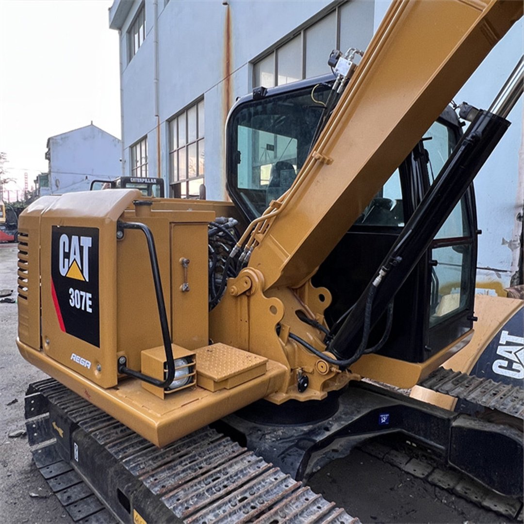 The Japanese original used Caterpillar CAT307E excavator adopts hydraulic crawler excavator cat 307E in good condition
