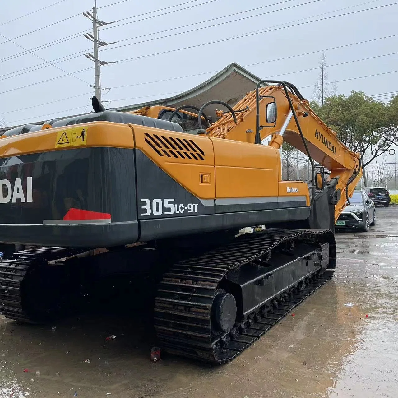 Used Construction Hyundai Excavator 305 300 220 Crawler heavy digger machine and spare part cheap price for sale