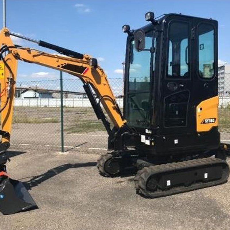 China Small Hydraulic Excavators SY18 Mini Digger 1ton 2 ton 3ton 6ton Cheap Price for Mini Excavator SY18C