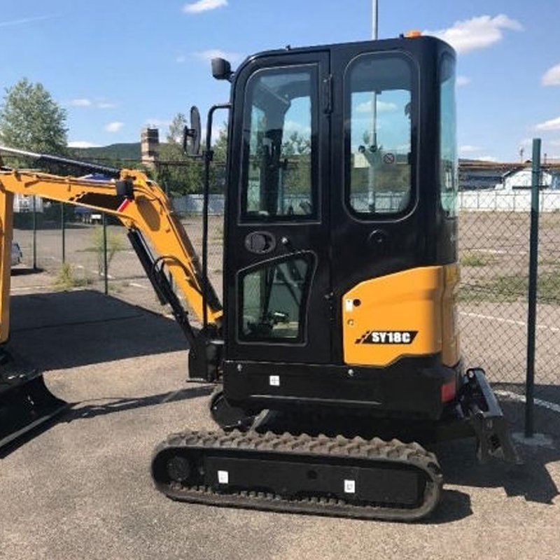 China Small Hydraulic Excavators SY18 Mini Digger 1ton 2 ton 3ton 6ton Cheap Price for Mini Excavator SY18C
