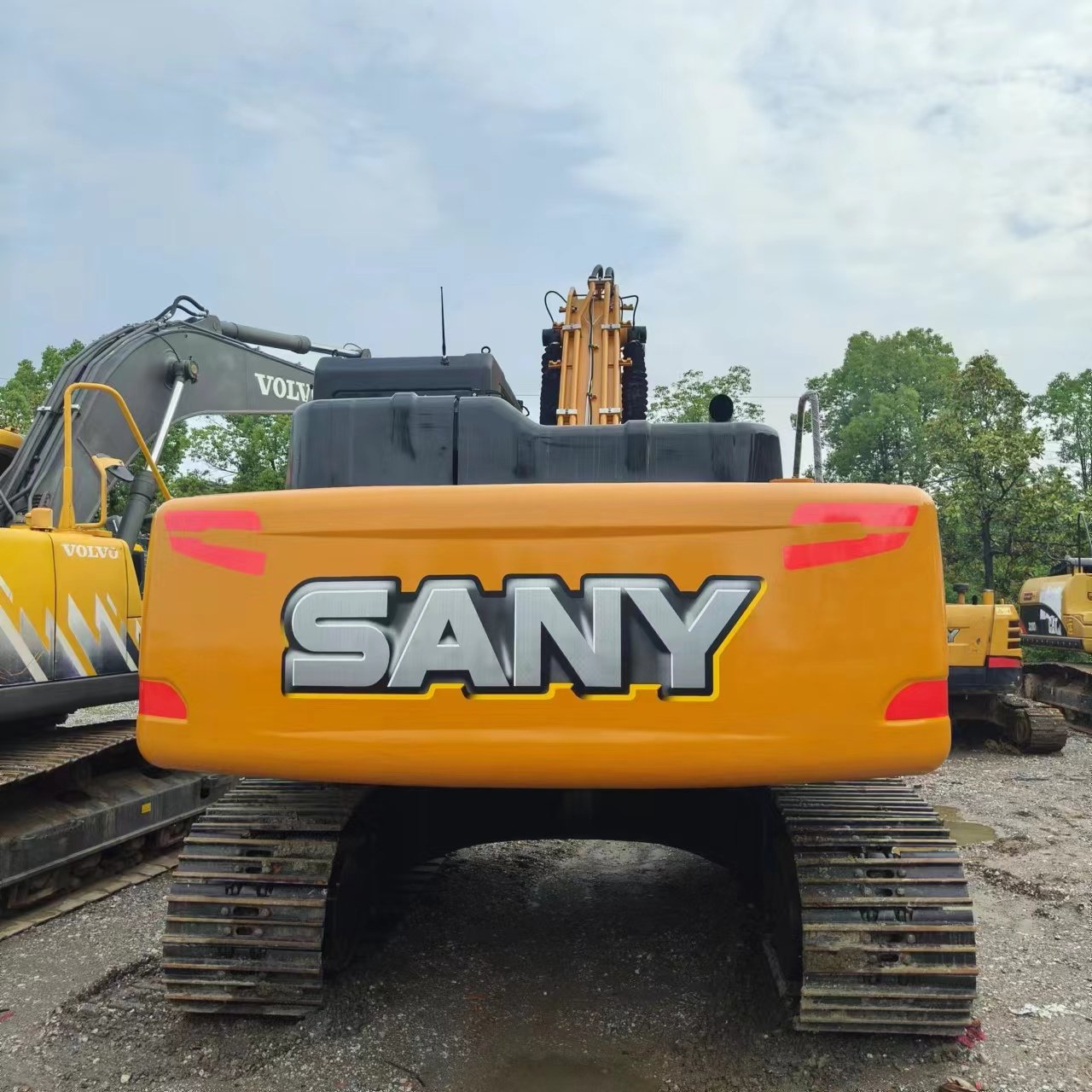 Used Engineering Construction Machinery Sany Crawler Excavator Sy215c Used Sany Sy 215 Excavator