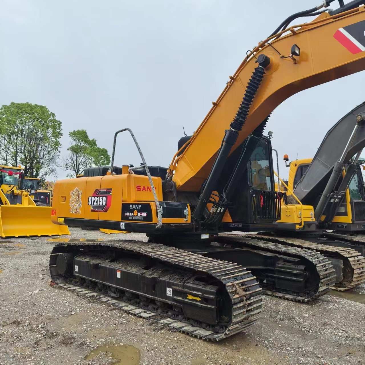 Used Engineering Construction Machinery Sany Crawler Excavator Sy215c Used Sany Sy 215 Excavator