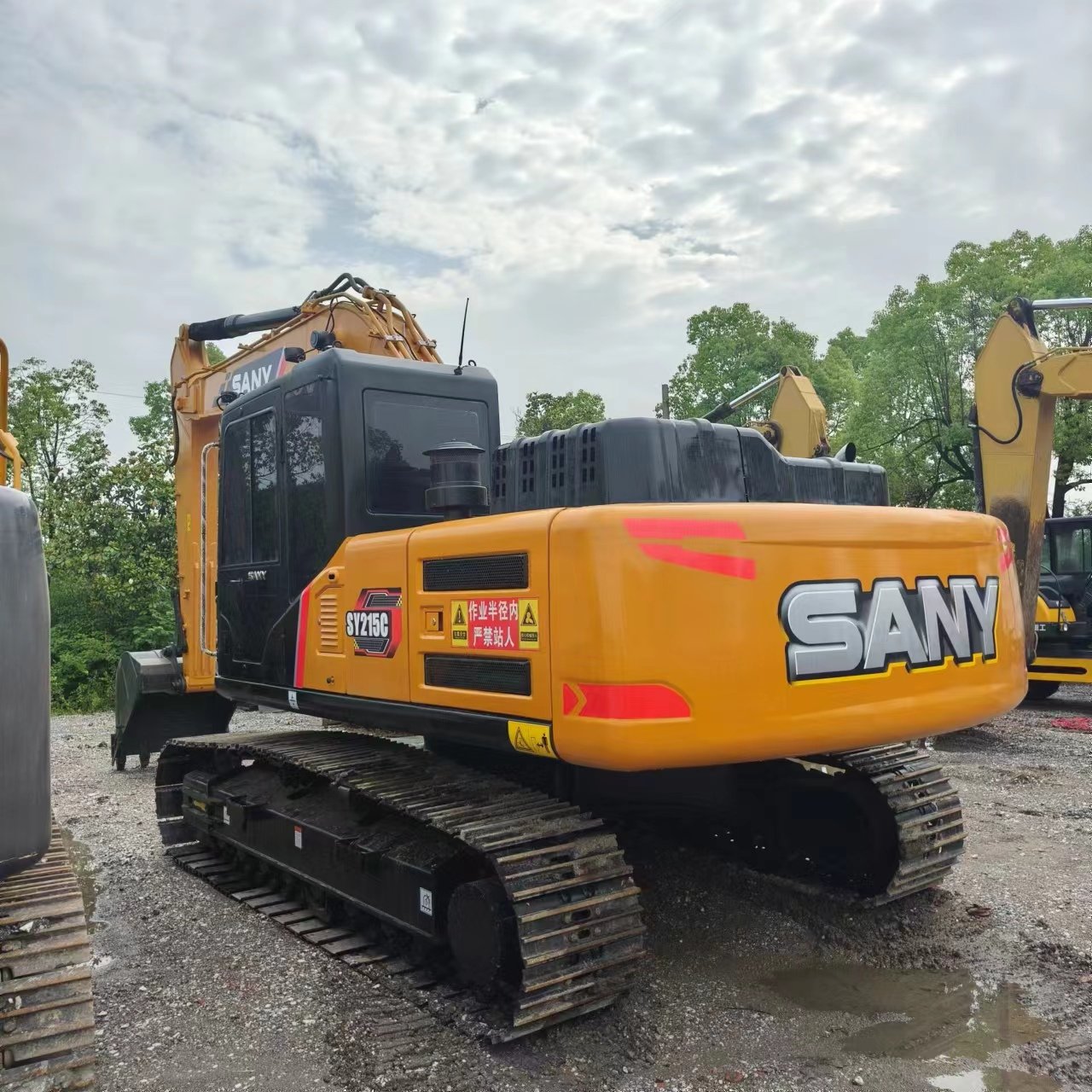 Used Engineering Construction Machinery Sany Crawler Excavator Sy215c Used Sany Sy 215 Excavator
