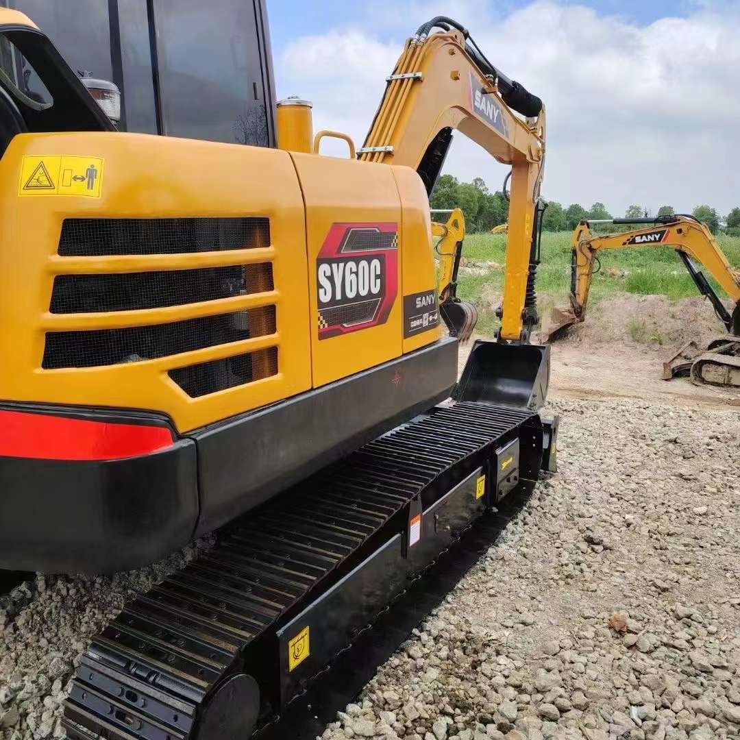 Sany 60C Used Engineering Construction Machine 6 Ton High-Performance Small Sized Amphibious Crawler Excavator