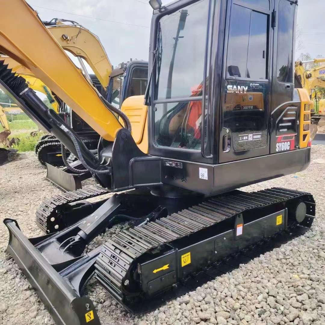 Sany 60C Used Engineering Construction Machine 6 Ton High-Performance Small Sized Amphibious Crawler Excavator