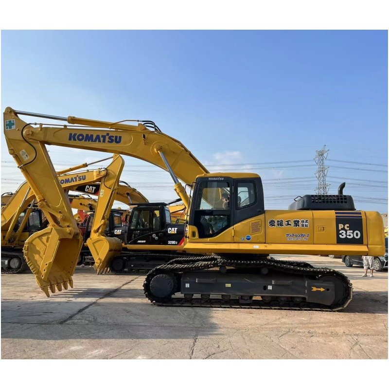 used komatsu PC350-7 excavator machine excavator komatsu digger cheap used excavators