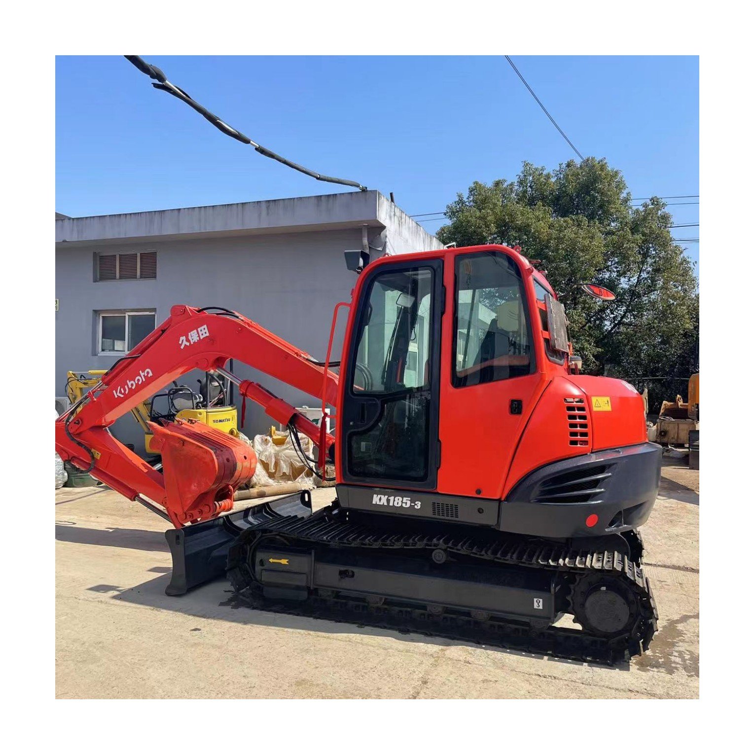 Hot sale Kubota KX185 Hydraulic Excavators Kubota KX185 Used Crawler Excavator 8.5 ton Construction Machinery for Sale