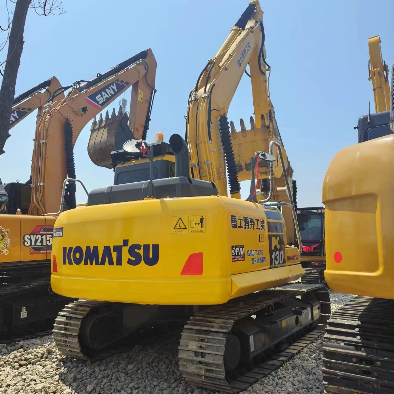 Used Japan Original KOMATSU PC130 Crawler Excavator 13Tons for Construction Machinery for sale