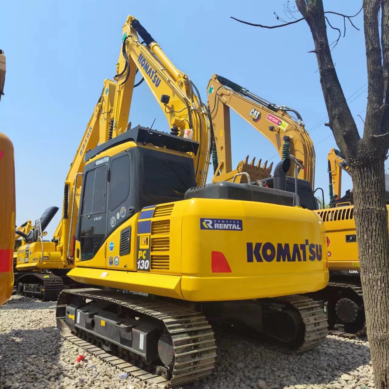 Used Japan Original KOMATSU PC130 Crawler Excavator 13Tons for Construction Machinery for sale