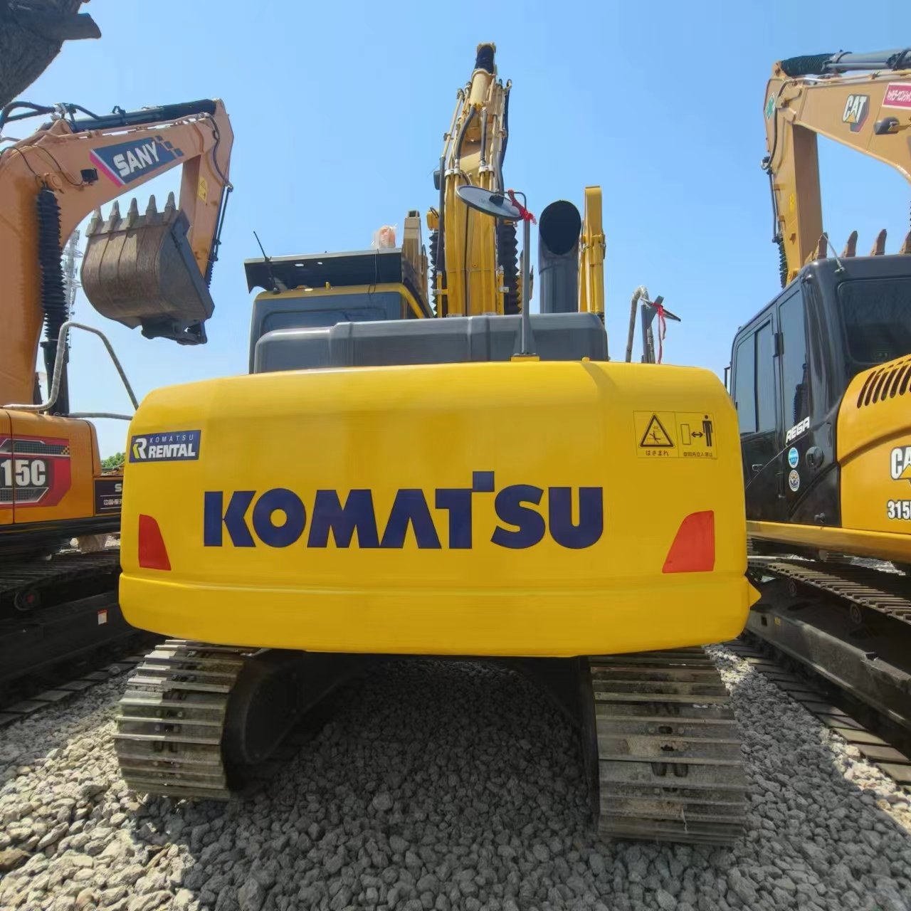 Used Japan Original KOMATSU PC130 Crawler Excavator 13Tons for Construction Machinery for sale