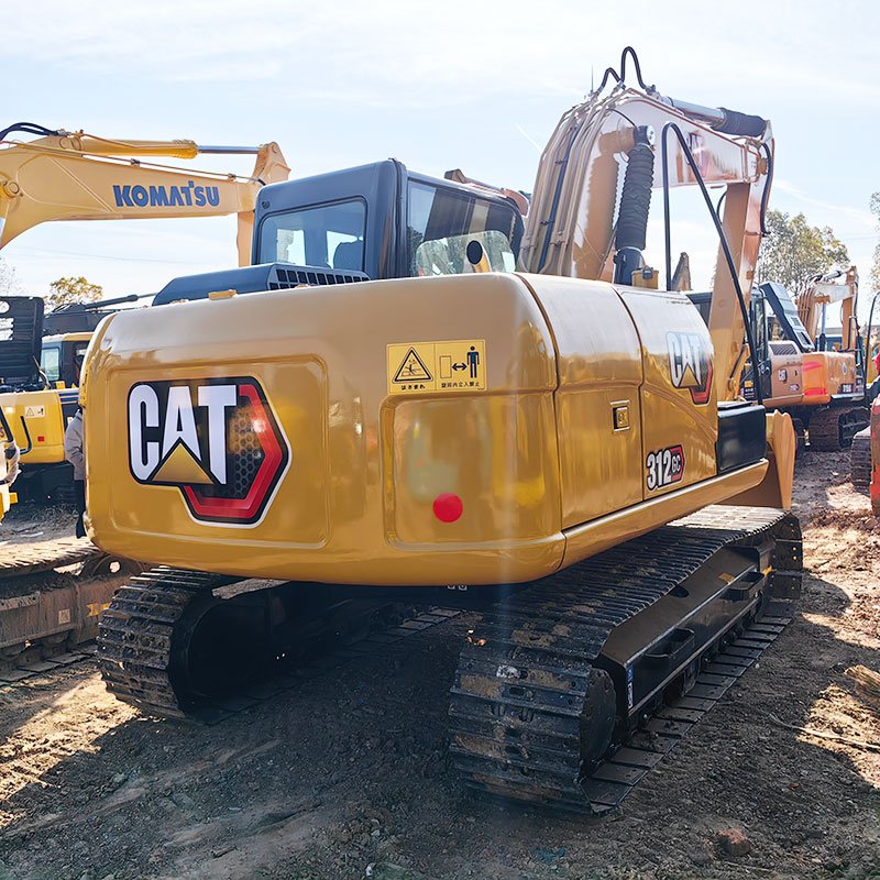 Caterpillar Cat 312 312D used excavator second hand Cat312 313 315 imported tracked earth moving digger construction machinery