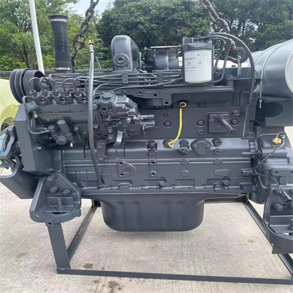 Hot Used Diesel Engine 6D102 6BT for Cummins AMT Transmission Engine Assembly 6 Cylinder Marine Engine
