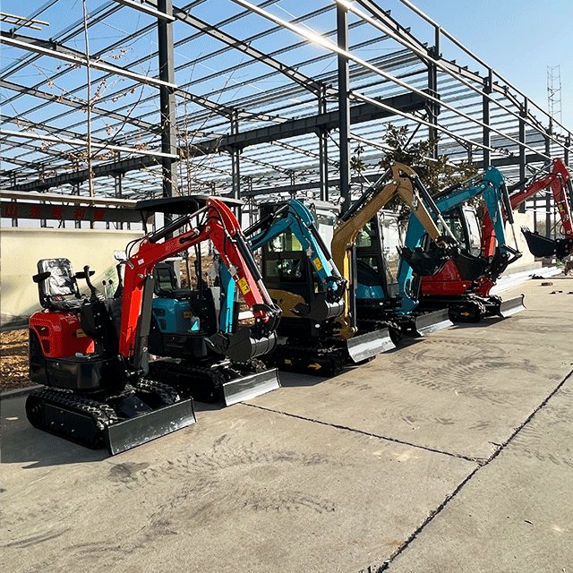 New China Cheap Digger machine Price EPA Diesel Engine 3.5ton 3ton 2.5ton Mini Crawler Excavator For Sale