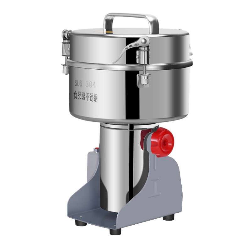 Multifunctional 3000g Electric Steel Flour Mill Machine Automatic Powder Grinder Coffee Wheat Corn-for Home Use