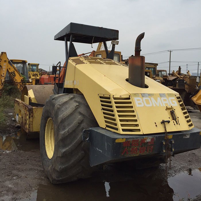 Bomag BW225D-3 road roller, Germany road construction machine b225 compactor roller, 25ton single drum roller