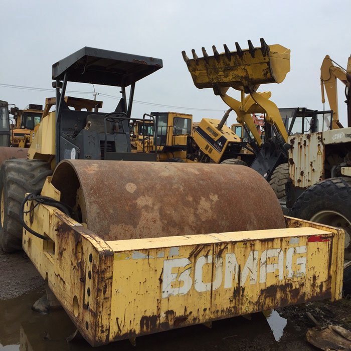 Bomag BW225D-3 road roller, Germany road construction machine b225 compactor roller, 25ton single drum roller